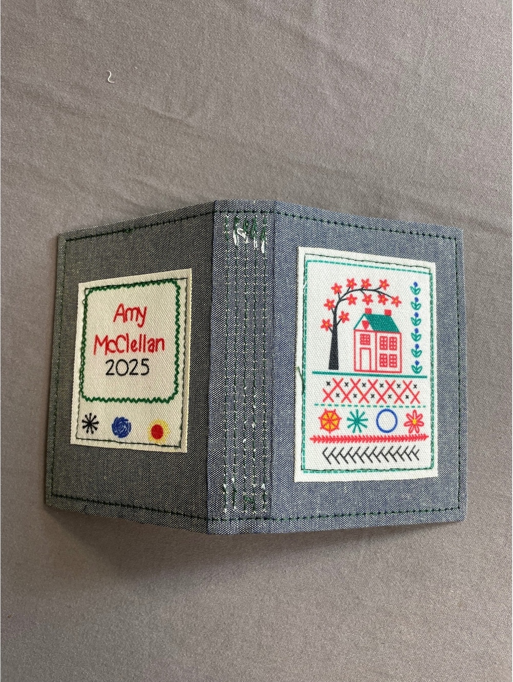 Amy McClellan New 2025 Sampler Book of Embroidery Stitches